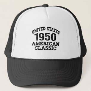Casquette soixantième Cadeaux d'anniversaire, 1950