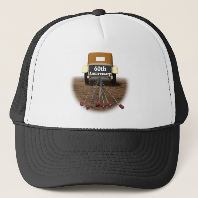 Casquette soixantième Cadeaux d'anniversaire de mariage (Devant)