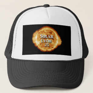 Casquette Solaire Cycle 25 Soleil actif