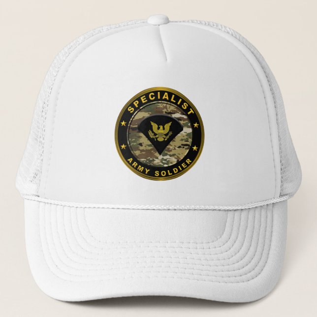 Casquette Soldat de l'armée spécialisée (Devant)