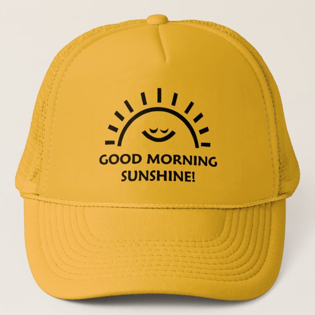 Casquette Soleil bonjour (Devant)