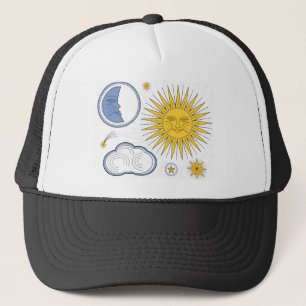 Casquette Soleil et lune Vintages
