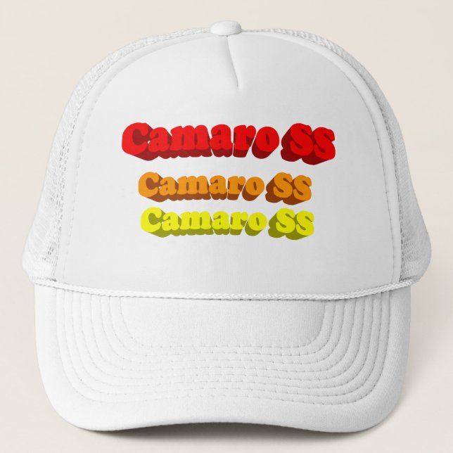 Casquette solides solubles de Camaro (Devant)