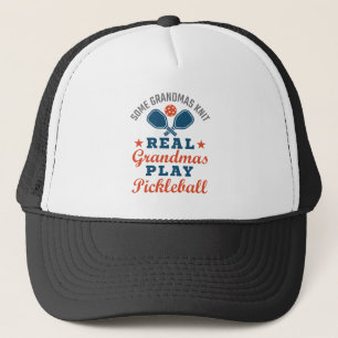 Casquette Some Grandmas Knit Real Grandmas Play Pickleball