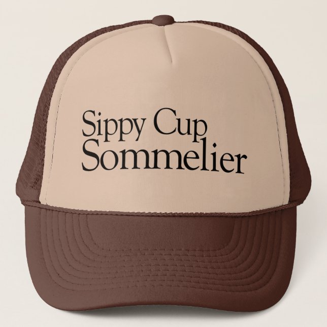 Casquette Sommelier de tasse de Sippy (Devant)