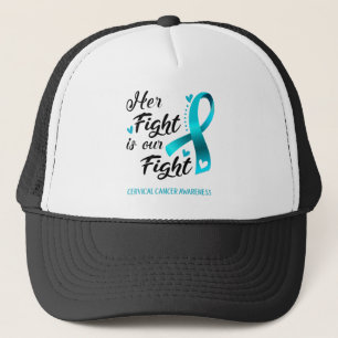 Casquette Son combat est notre combat contre le cancer du co