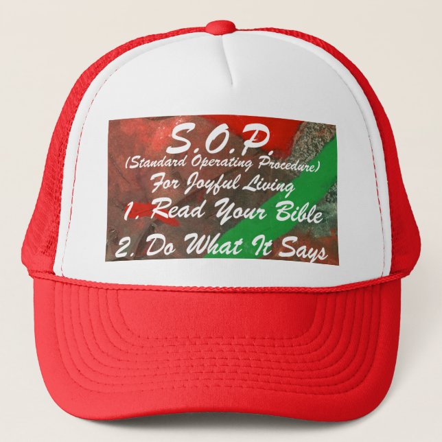 Casquette SOP de la Bible (Devant)