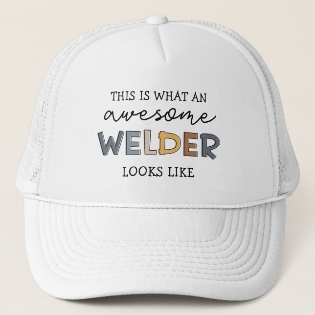 Casquette Souder Drôle Awesome Souder Cadeaux (Devant)