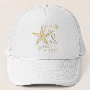 Casquette Souhaits salés d'étoiles de mer de baisers