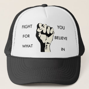Casquette soulever-poing, COMBAT, POUR, CE QUI, VOUS,
