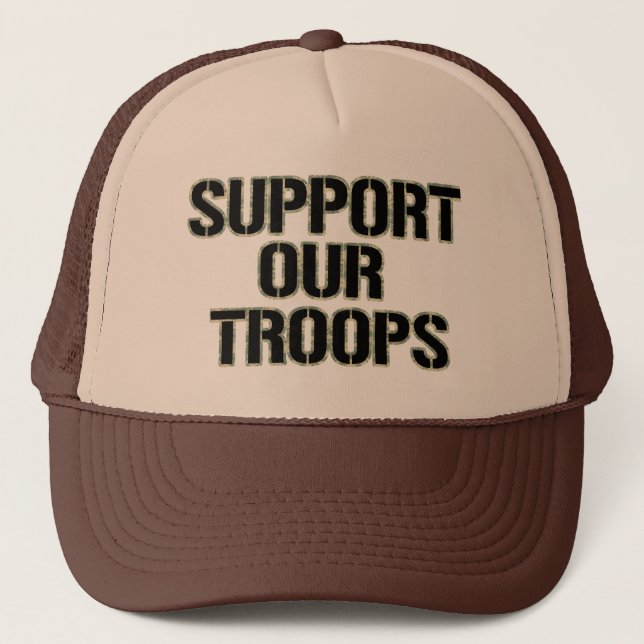 Casquette Soutenez notre copie de Camoflauge de chapeau de (Devant)
