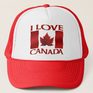 Casquette souvenir du Canada de Trucker Drapeau Ch