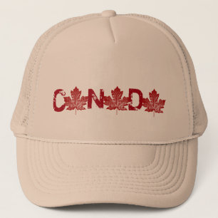 Casquette Souvenir Retro Canada Casquettes Feuille
