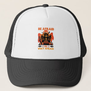 Casquette Soyez très effrayés Halloween Maison hantée Citrou
