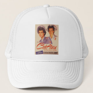 Casquette Soyez une affiche vintage de guerre d'infirmière