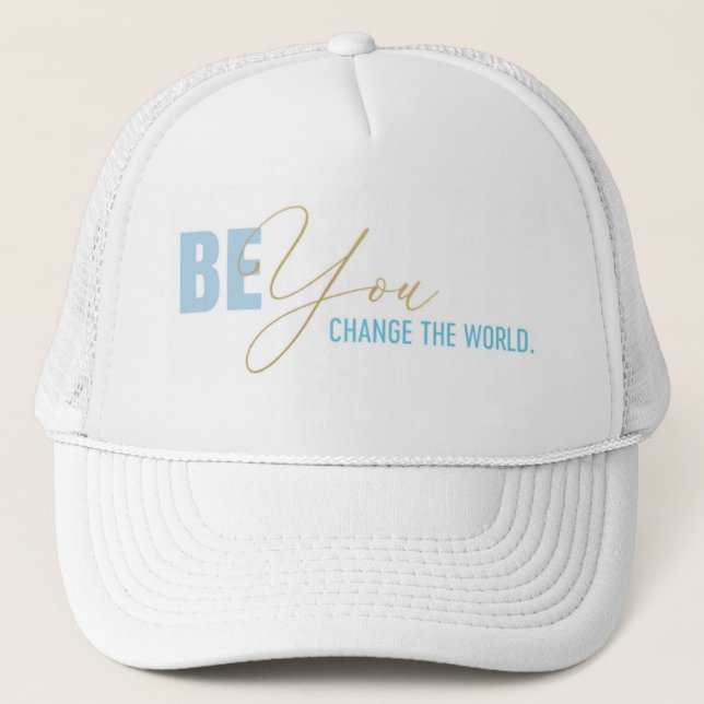 Casquette Soyez vous pour changer le monde (Devant)