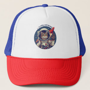 Casquette Space cat