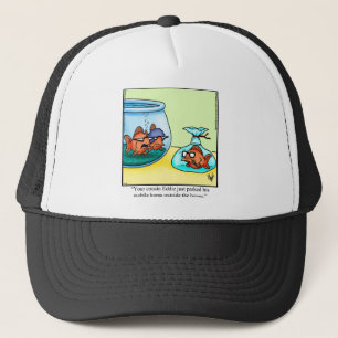 Casquette Spectacles amusants Caricature du visiteur de Noël
