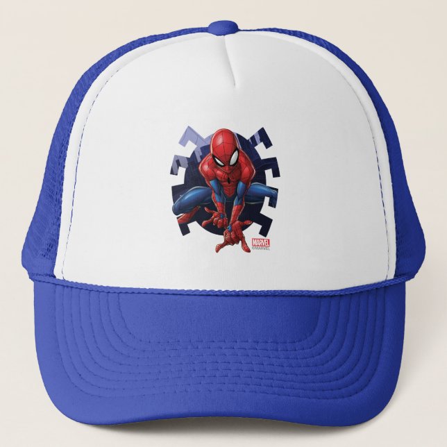 Casquette Spider-Man Sortant De Spider Graphic (Devant)