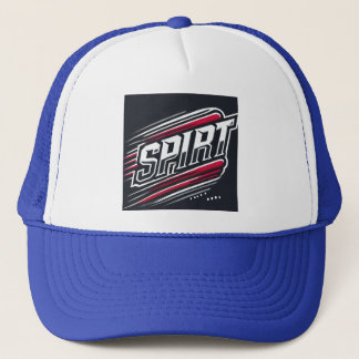 Casquette SPIRIT Bold Sports Typographie Design
