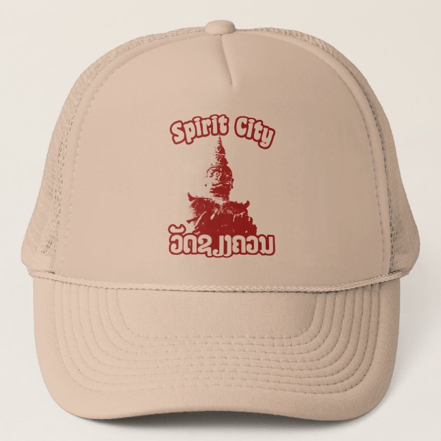 Casquette Spirit City - Wat Xieng Khuan, Vientiane, Laos (Devant)