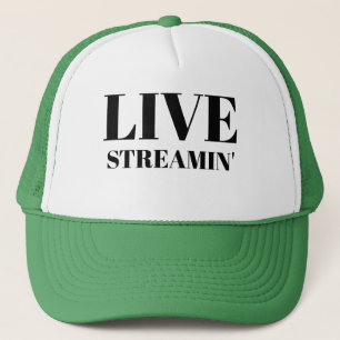 Casquette Sports Pêche Papa's Baseball LIVE STREAMIN'Lucky