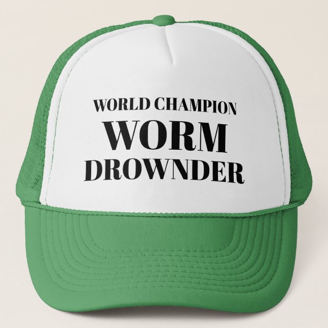 Casquette Sportswear Homme Pêche WORM DROWNDER Lucky (Devant)