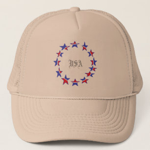 Casquette Sporty Khaki Patriotic