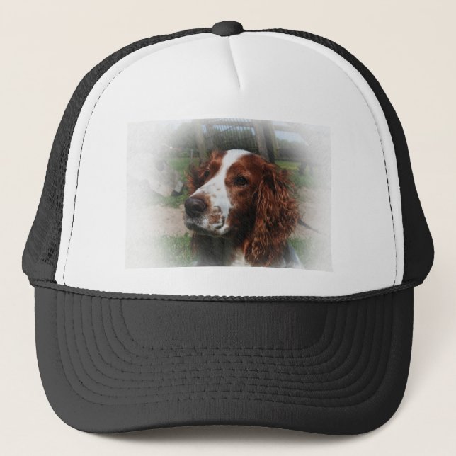 Casquette Springer Spaniel Chien Art (Devant)