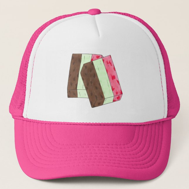 Casquette Spumoni Italien Gelato Crème de glace Dessert Spum (Devant)