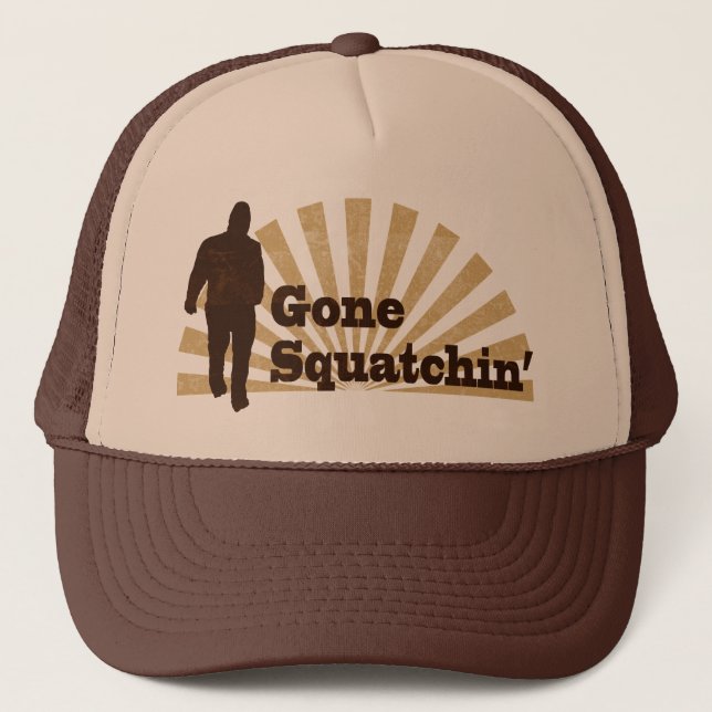 Casquette Squatchin allé Bigfoot drôle Sasquatch (Devant)