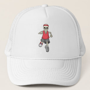 Casquette Squelette à courir avec bandeau