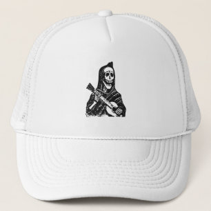 Casquette Squelette de Posada (Cavalera) avec la guitare
