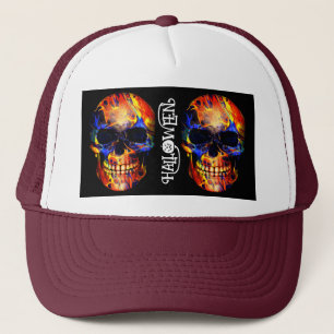 CASQUETTE SQUELETTE SKULL COLORÉE HAPPY HALLOWEEN APPAREL