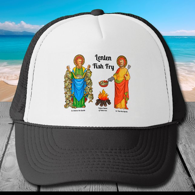 Casquette SS. Cuisine à la frite de poisson d'Andrew et Pete (Créateur téléchargé)