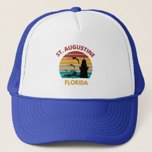 Casquette St Augustine Florida Retro Sunset Design