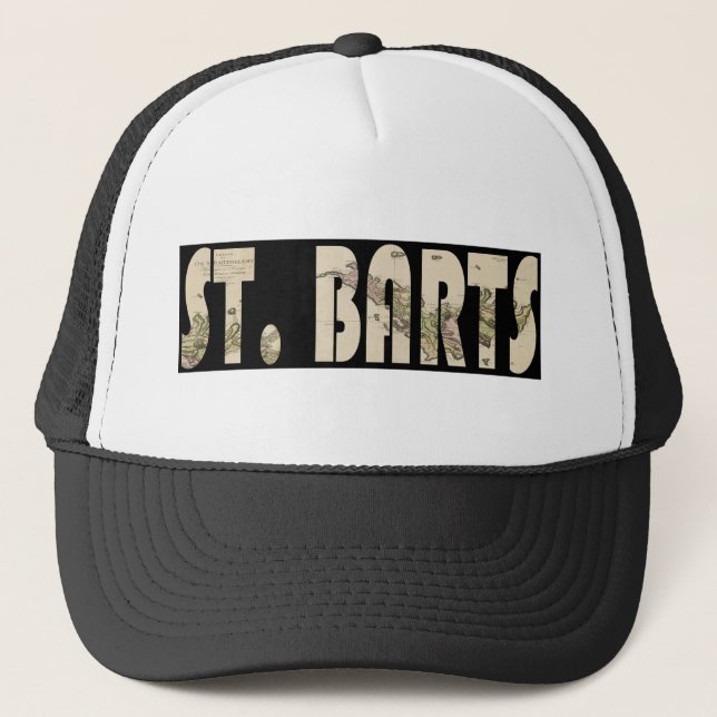 Casquette St Barts 1801 (Devant)