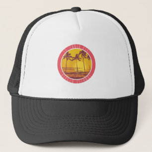 Casquette St. Croix USVI Vintage Beach Sunrise Surf