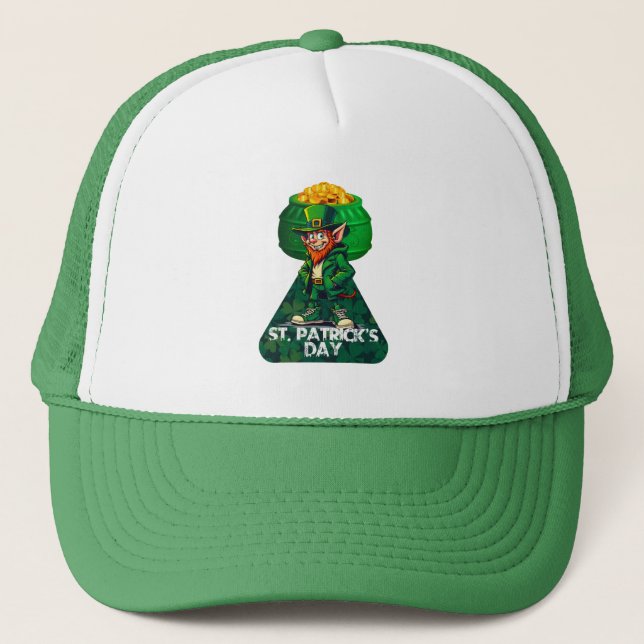 Casquette St Patrick’s Day Pot of Gold - boné (Devant)