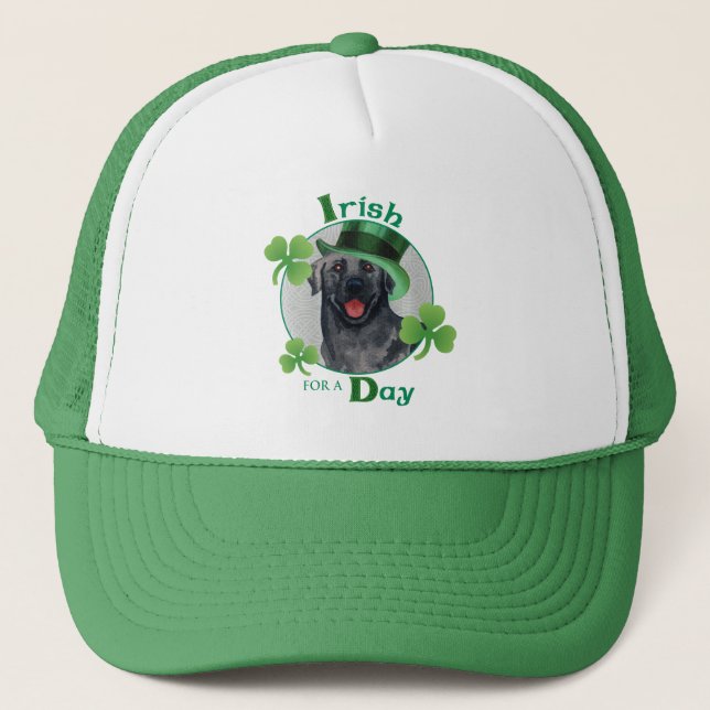 Casquette St. Patrick's Day Black Lab (Devant)