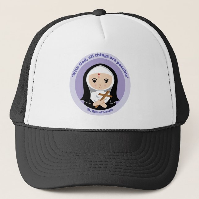 Casquette St Rita de Cascia (Devant)