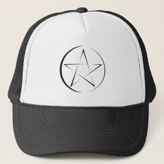 Casquette Star - Black White - Emo - Chapeau de camion