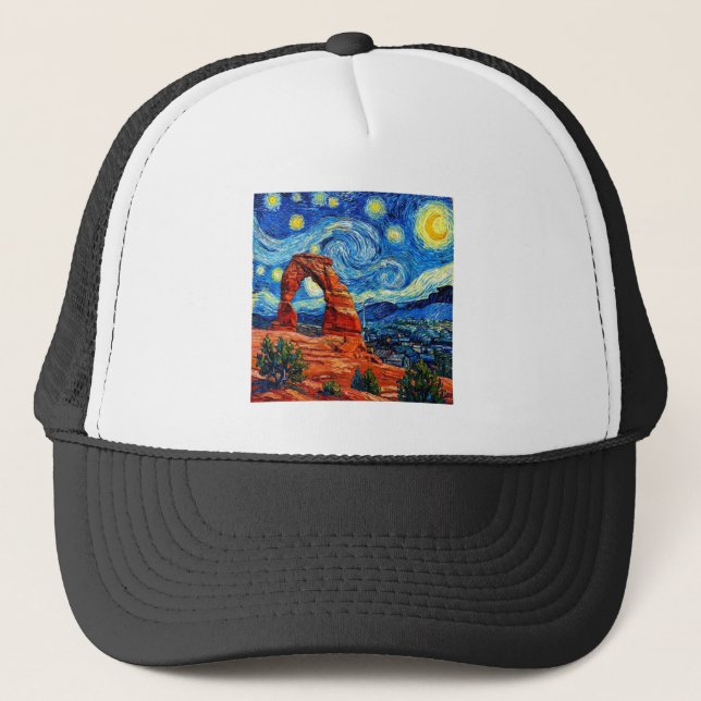 Casquette Starry Night Arches National Park (Devant)