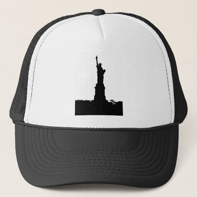 Casquette Statue de la liberté Silhouette (Devant)