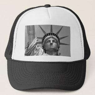 Casquette Statue noire et blanche de Liberty New York