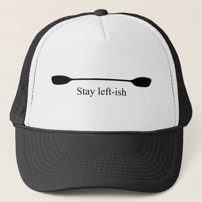 Casquette Stay Left-ish Kayak Paddle (Devant)