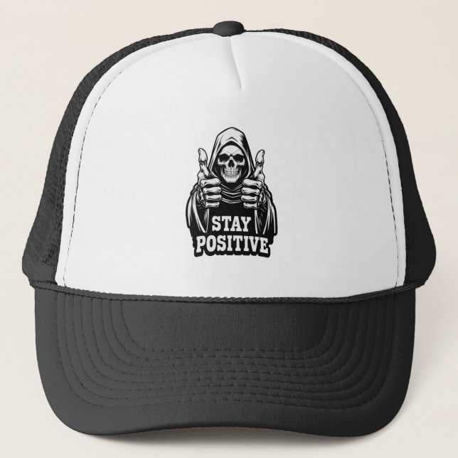 Casquette Stay Positve (Devant)