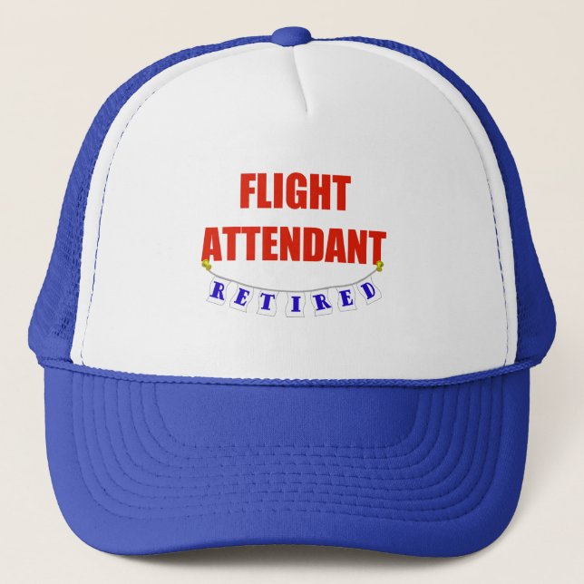 CASQUETTE STEWARD (HÔTESSE DE L'AIR) RETRAITÉ (Devant)