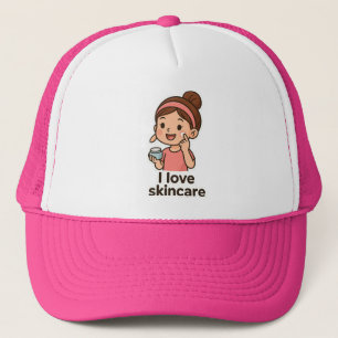 Casquette Sticker pour fille de soins mignons - Caricature a