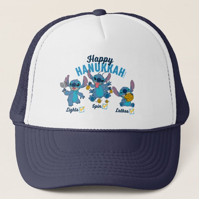 Casquette Stitch | Bonne Hanoukka (Devant)